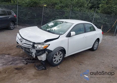 2011 Toyota Corolla Le from USA, damaged, VIN JTDBU4EE2B9134063
